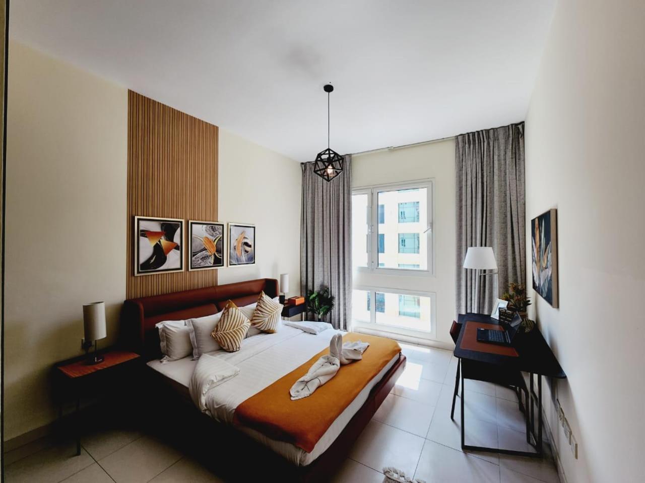 Lovely 1-Bedroom Apartment In The Heart Of Dubai Marina מראה חיצוני תמונה
